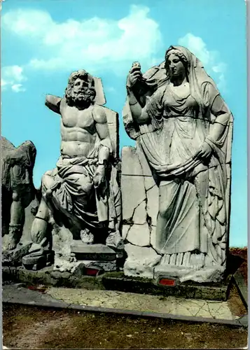 6821 - Türkei - Turkey , Izmir , Poseidon and Demeter , Agora Museum - nicht gelaufen