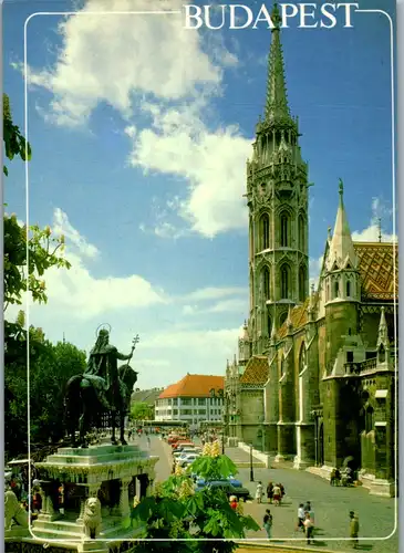 6833 - Ungarn - Budapest , Mátyás templon , Matthiaskirche  - nicht gelaufen