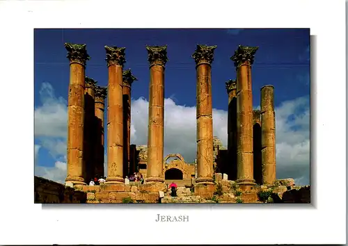 6873 - Jordanien - Jerash , Temple of Artemis - nicht gelaufen