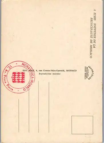 6882 - Monaco - Principauté de Monaco , Mehrbildkarte - nicht gelaufen