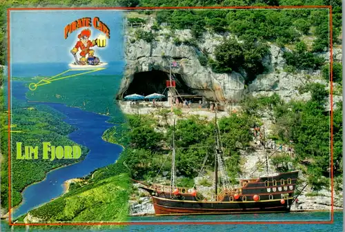 6886 - Kroatien - Lim Fjord , Pirate Cave , Limski Kanal - nicht gelaufen