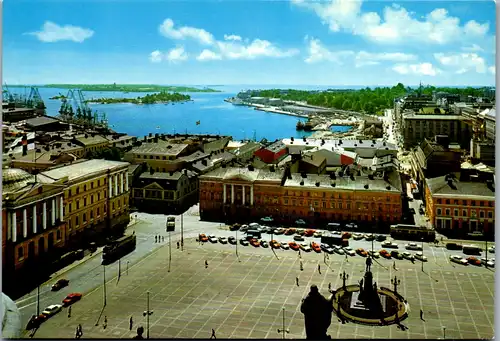 6888 - Finnland - Helsinki Helsingfors , Sennatintori , Square , Platz - nicht gelaufen