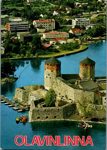 6889 - Finnland - Olavinlinna , Olofsborg , Savonlinna Nyslott , Festung - nicht gelaufen