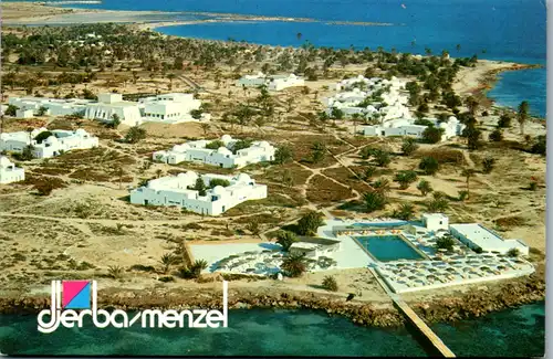 6908 - Tunesien - Djerba , Menzel Hotel , Vue Generale - nicht gelaufen