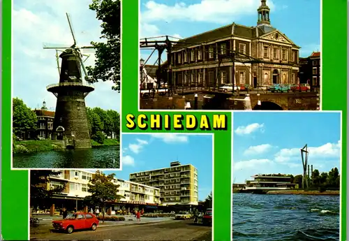 6910 - Niederlande - Schiedam , Mehrbildkarte - nicht gelaufen