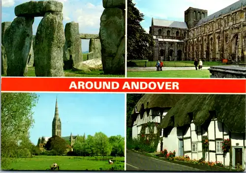 6911 - Großbritanien - Andover , Stonehenge , Salisbury , Winchester , Wherwell - nicht gelaufen