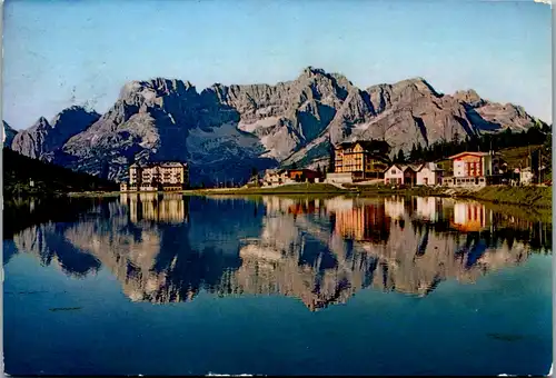 6928 - Italien - Dolomiten , Lago di Misurina , Sorapis - gelaufen 1958