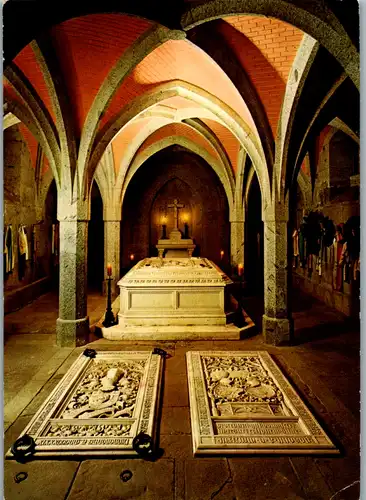 6929 - Italien - Schenna bei Meran , Mausoleum , Grabstätte Erzherzog Johann und seiner Familie , Graf v. Meran - nicht gelaufen
