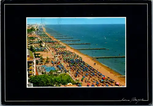 6938 - Italien - Jesolo , Lido , La Spaggia , Strand - gelaufen 1987