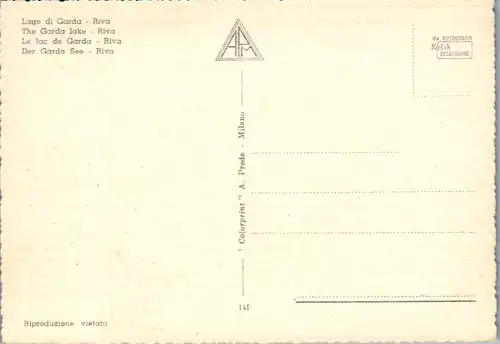 6943 - Italien - Riva , Lago di Garda - nicht gelaufen
