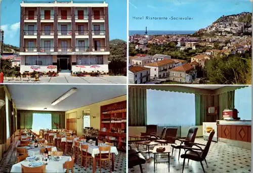 6965 - Italien - Amantea , Hotel Ristorante Socievole - gelaufen 1959