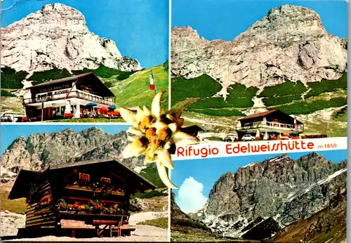 6971 - Italien - Colfosco , Rifugio Edelweisshütte , Dolomiti - gelaufen 1982