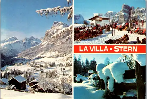 6974 - Italien - La Villa , Stern - gelaufen 1982