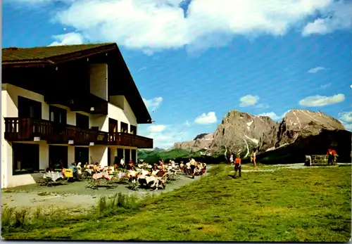 6981 - Italien - Dolomiti , Seiser Alm , Alpe di Suisi , Bergstation - nicht gelaufen