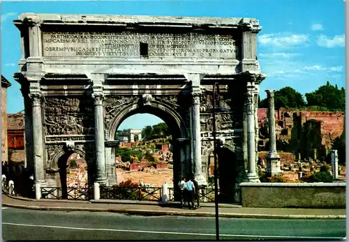 7004 - Italien - Roma , Rom , Arco di Settimio Severo , Severusbogen - nicht gelaufen