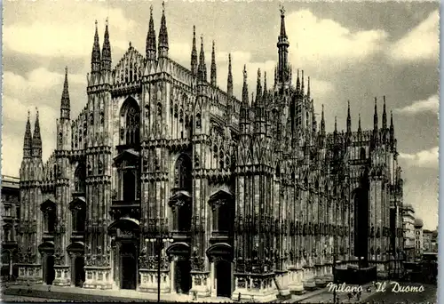 7014 - Italien - Milano , Mailand , Il Duomo , Chathedral , Dom - nicht gelaufen