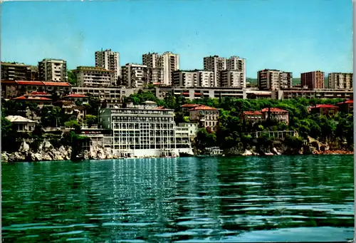 7024 - Kroatien - Rijeka , Susak Pecine , Hotel Jadran - gelaufen 1965