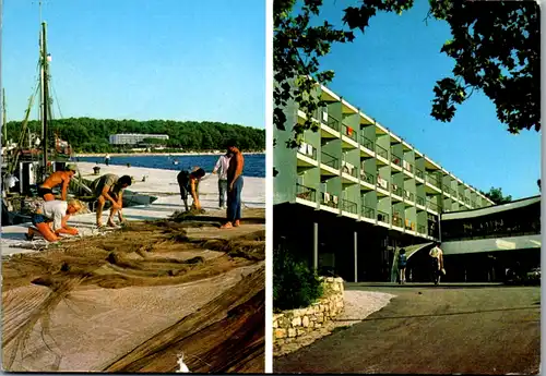 7033 - Kroatien - Rovinj , Hotel Park , Fischer - gelaufen 1967