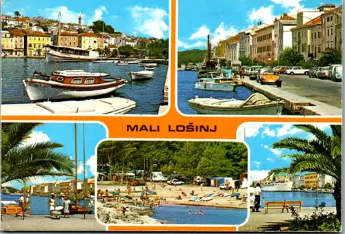 7038 - Kroatien - Mali Losinj , Mehrbildkarte - gelaufen 1978