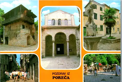 7042 - Kroatien - Porec , Mehrbildkarte - nicht gelaufen