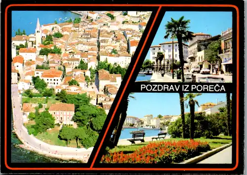 7054 - Kroatien - Porec , Mehrbildkarte - nicht gelaufen