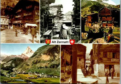 7064 - Schweiz - Zermatt in alten Zeiten - nicht gelaufen
