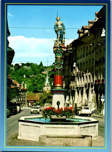 7068 - Schweiz - Bern , Gerechtigkeitsbrunnen - nicht gelaufen