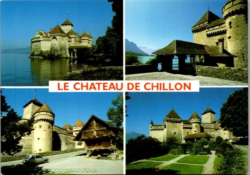 7070 - Schweiz - Montreux , Chillon , Souvenir du Chateau - nicht gelaufen