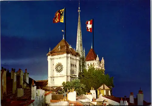 7073 - Schweiz - Geneve , Genf , La cathedrale Saint Pierre - nicht gelaufen