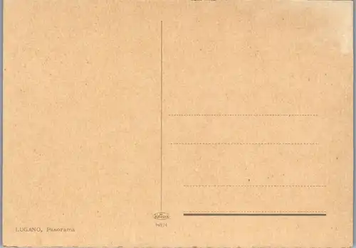 7090 - Schweiz - Lugano , Panorama - nicht gelaufen