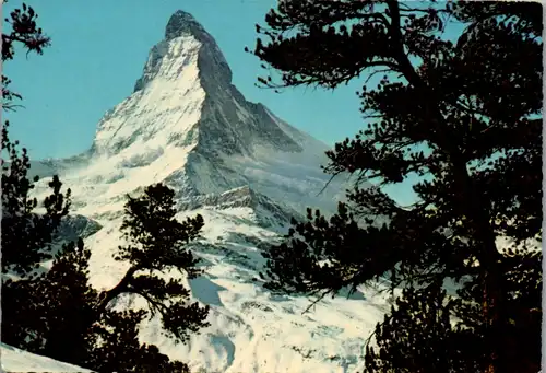 7110 - Schweiz - Wallis , Matterhorn - nicht gelaufen