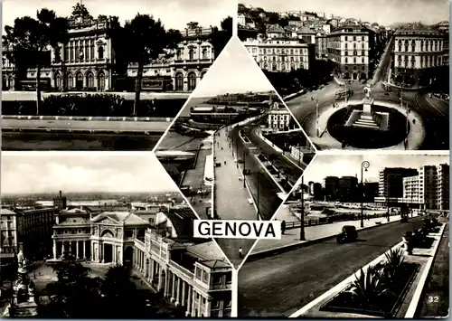 7117 - Schweiz - Genova , Genf , Mehrbildkarte - nicht gelaufen