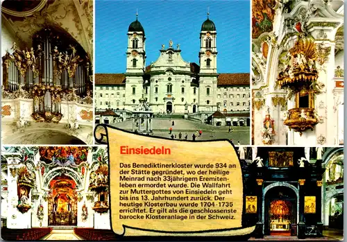 7128 - Schweiz - Einsiedeln , Mehrbildkarte - nicht gelaufen