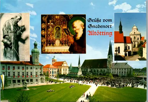 7142 - Deutschland - Altötting , Bruder Konrad , Mehrbildkarte - nicht gelaufen