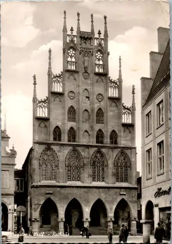 7157 - Deutschland - Münster in Westf. , Rahthaus - gelaufen 1961