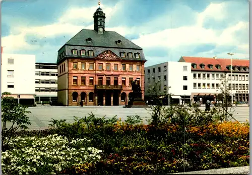 7159 - Deutschland - Hanau am Main , Marktplatz - gelaufen 1970