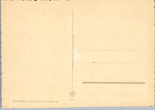 7162 - Deutschland - München , Rathaus und Frauenkirche - nicht gelaufen