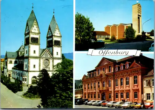 7193 - Deutschland - Offenburg , Mehrbildkarte - gelaufen 1974