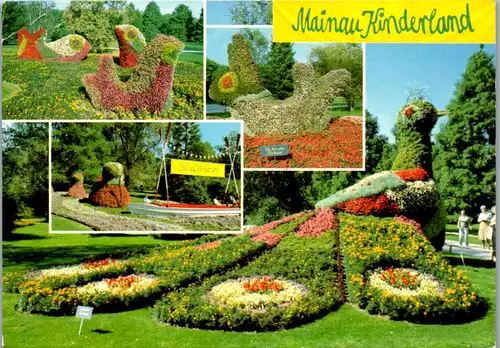 7194 - Deutschland - Mainau , Insel , Blumentiere im Kinderland , Bodensee - nicht gelaufen