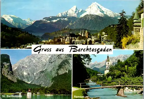 7210 - Deutschland - Berchtesgaden , St. Bartholomä , Ramsau - nicht gelaufen