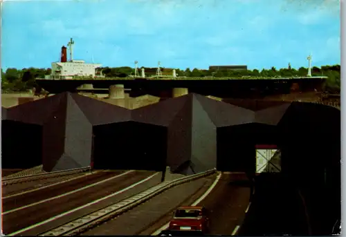 7212 - Deutschland - Hamburg , Neuer Elbtunnel - nicht gelaufen