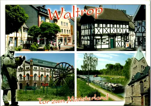 7234 - Deutschland - Waltrop , Tor zum Münsterland , Mehrbildkarte - nicht gelaufen