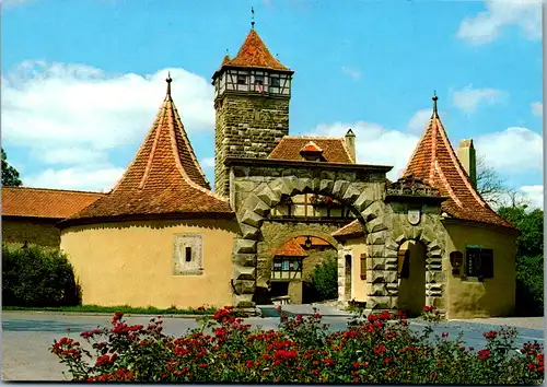 7246 - Deutschland - Rothenburg ob der Tauber , Rödertor - nicht gelaufen