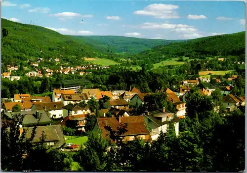 7270 - Deutschland - Bad Orb im Spessart , Blick auf Kurhaus , Panorama - gelaufen 1981