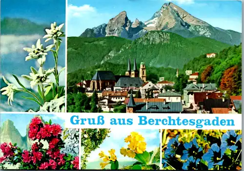 7276 - Deutschland - Berchtesgaden , Mehrbildkarte - gelaufen 1991