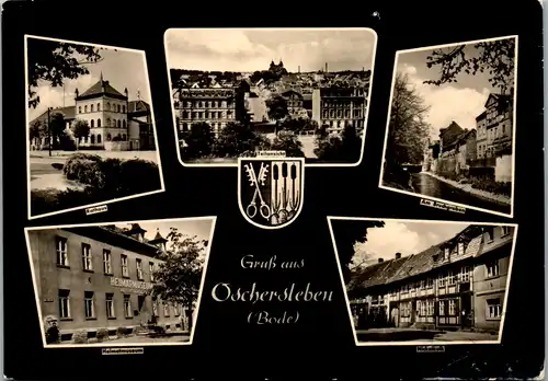 7282 - Deutschland - Oschersleben , Bode , Am Buchgraben , Nickelkulk , Mehrbildkarte - gelaufen