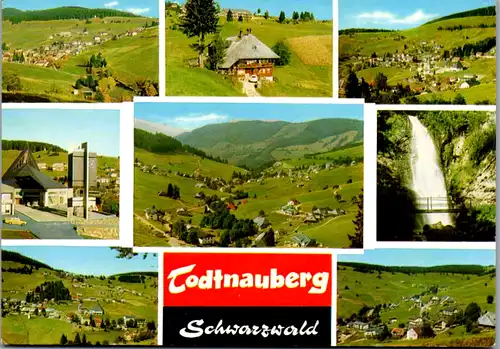 7297 - Deutschland - Todtnauberg , Schwarzwald , Mehrbildkarte - gelaufen 1981