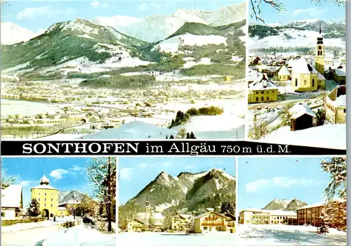 7302 - Deutschland - Sonthofen im Allgäu - gelaufen 1980