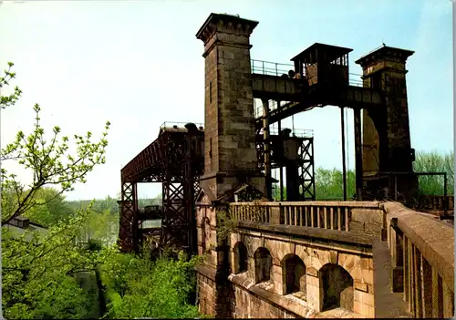 7351 - Deutschland - Henrichenburg , Waltrop , Altes Schiffshebewerk - nicht gelaufen