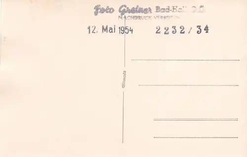 7415 - Österreich - Aufnahme drei Personen v. 1954